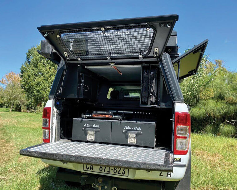 Alu Cab Security Window Grid for Explorer Canopy