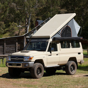 Alu Cab Hercules Roof Conversion for Toyota LandCruiser 78 Black