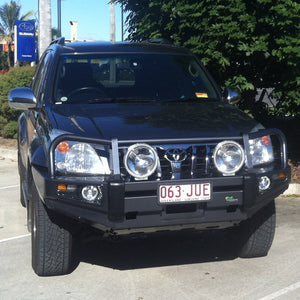 toyota 120 series landcruiser prado bull bar deluxe 2003 2009