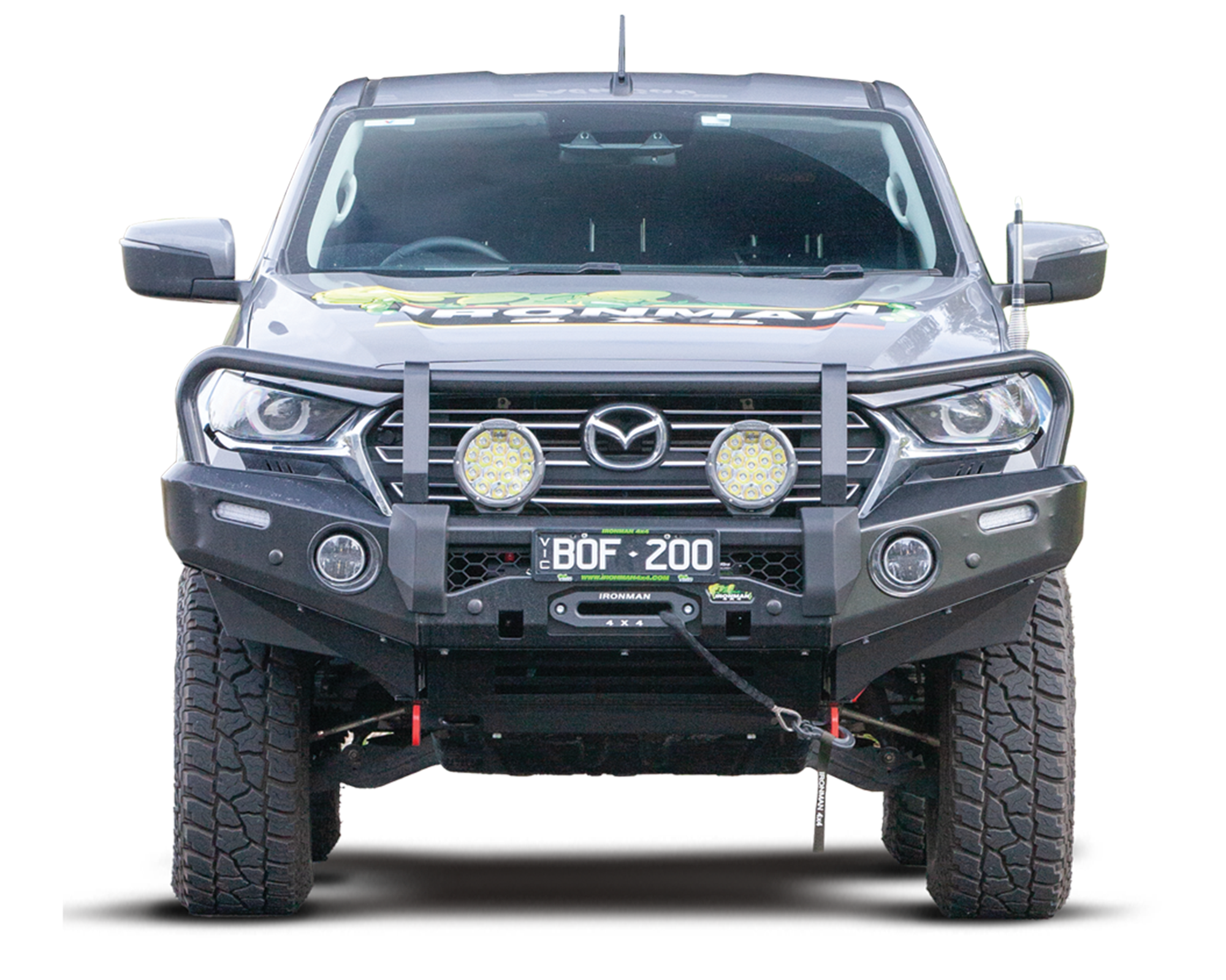 mazda bt50 bull bar deluxe 2020on