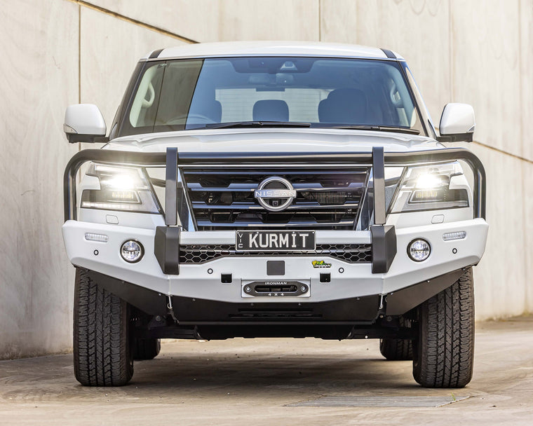 nissan y62 patrol bull bar premium s5