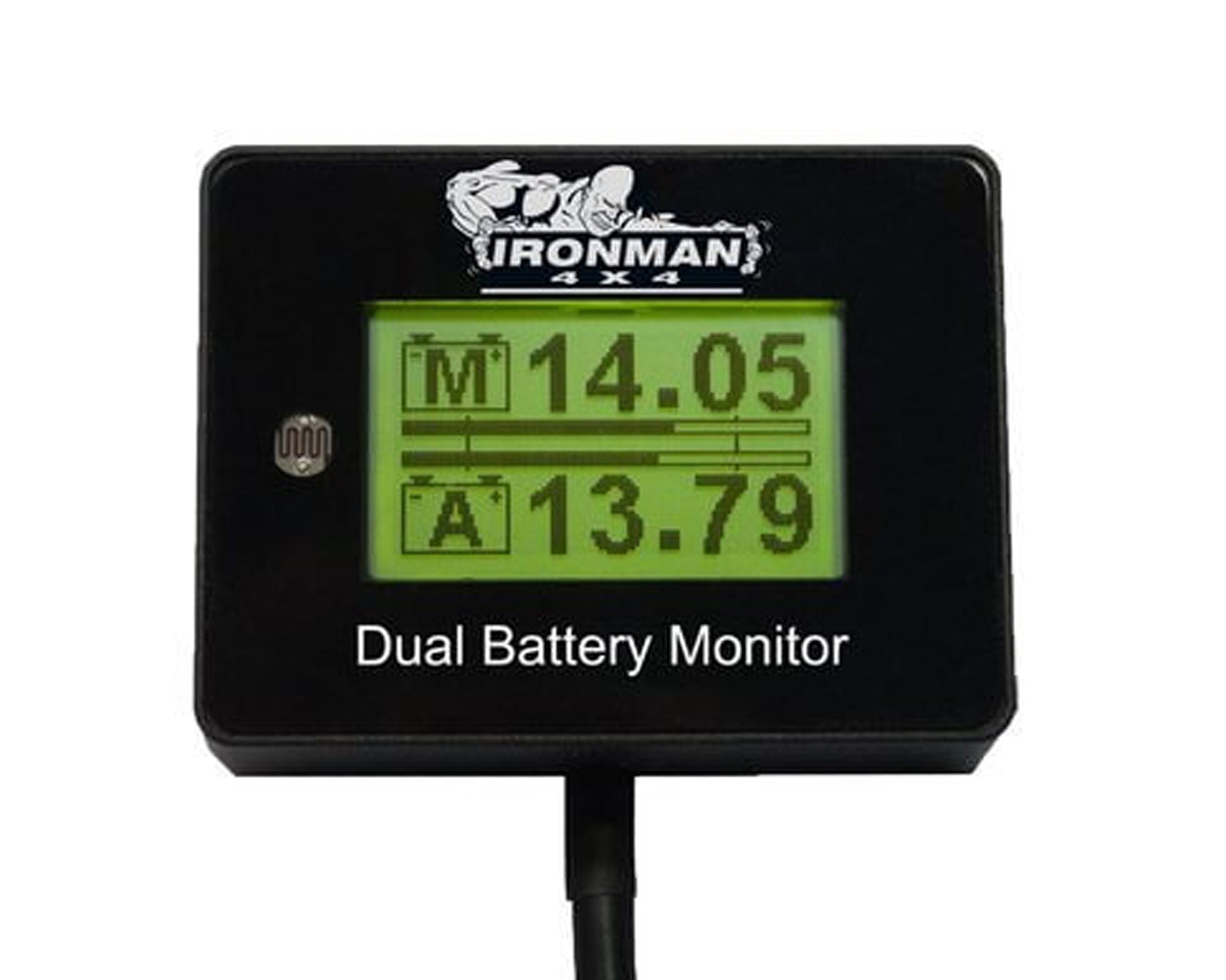 Digital Battery Monitor for 12v Dual Battery Systems