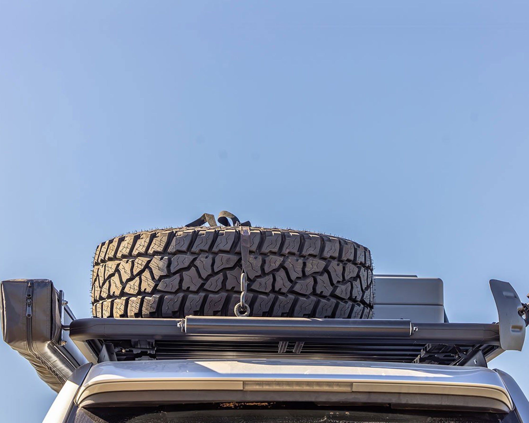 Spare Wheel Restraint for Atlas Roof Racks