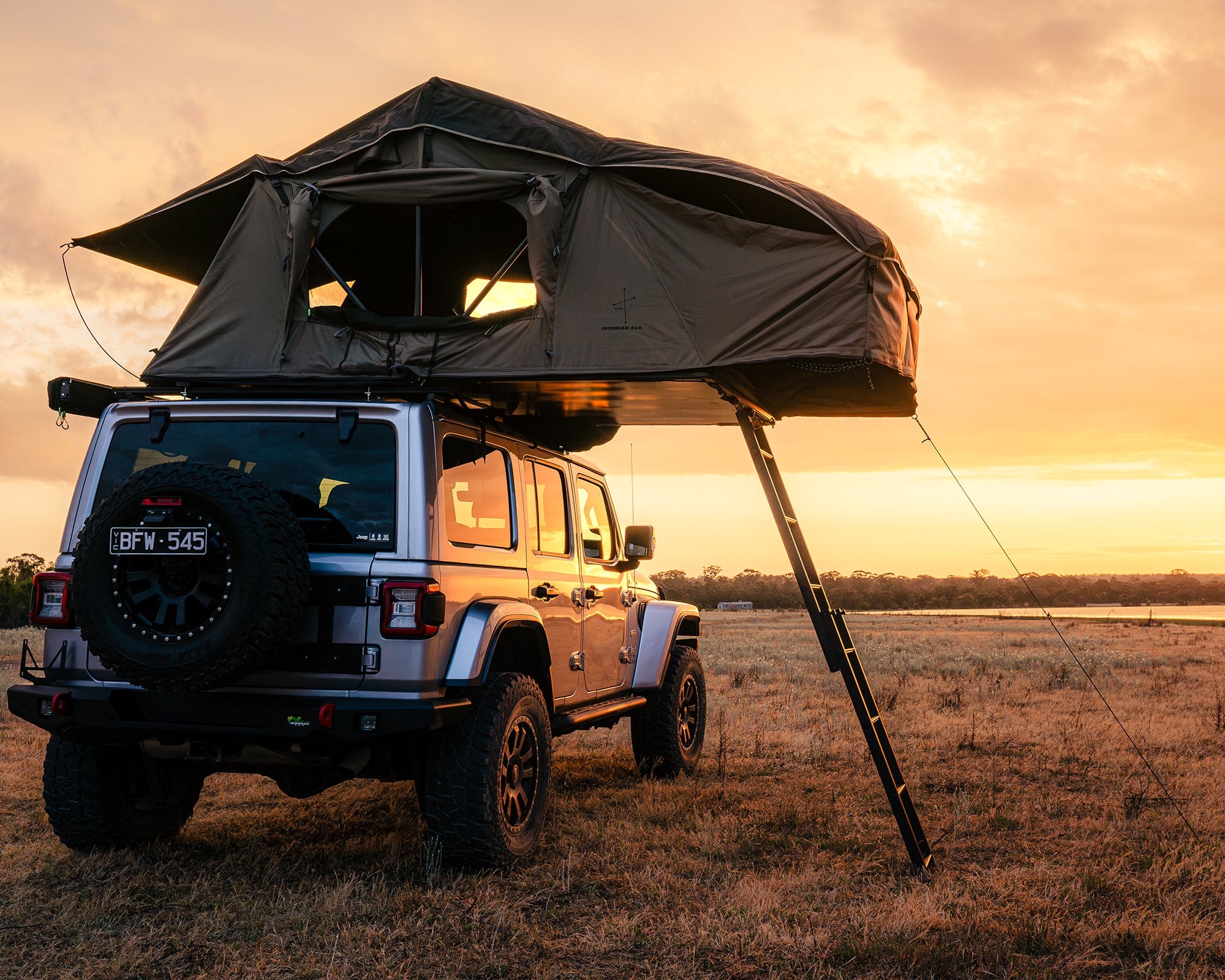 Softshell Canvas Rooftop Tent CROSS 1200