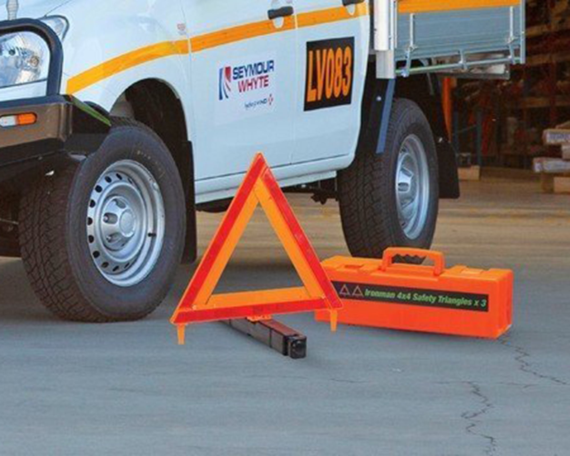 Safety Triangles Hi-Visibility (X3)