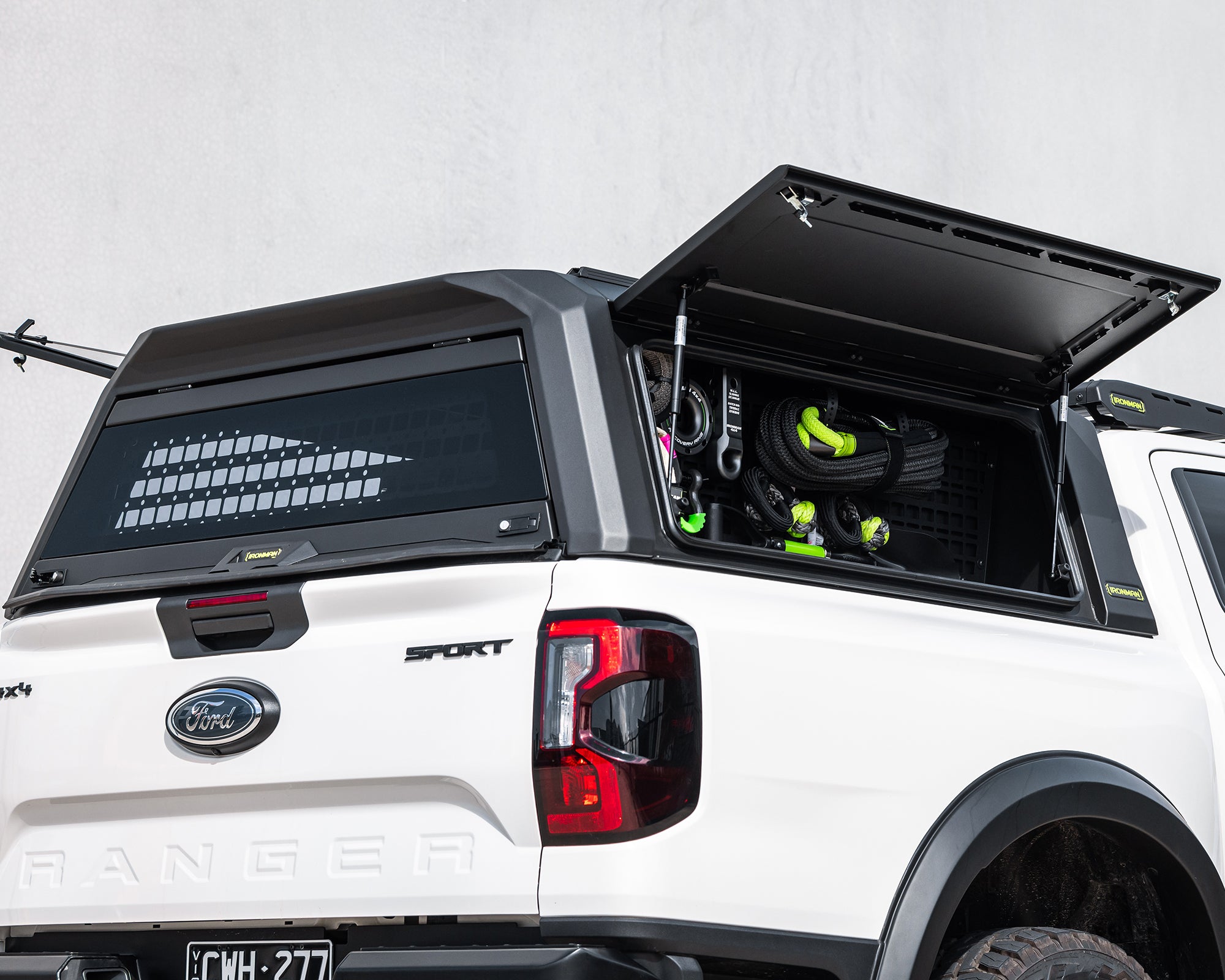 Raid Canopy for Ford Ranger Next Gen 2022+ | Glass Front & Rear, Metal ...