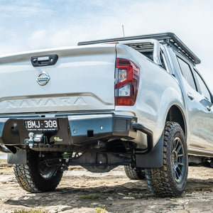 Rear protection towbar for Nissan Navara NP300 Class 4