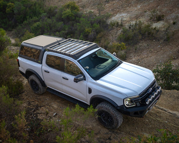 Raid Platform Roof Rack Ford Ranger Top Side IRONMAN 4X4