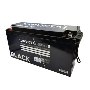 Invicta Black 12V200Ah with Bluetooth