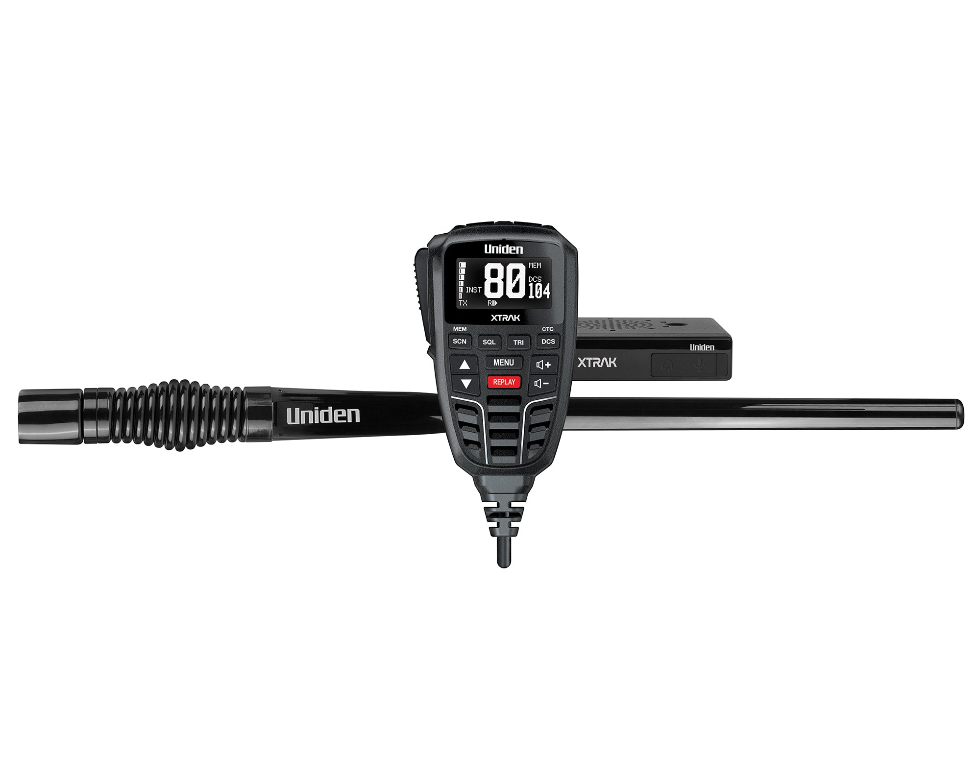 Uniden XTRAK 80 UHF & Antenna Kit - Off Road Pack(3.0dBi)